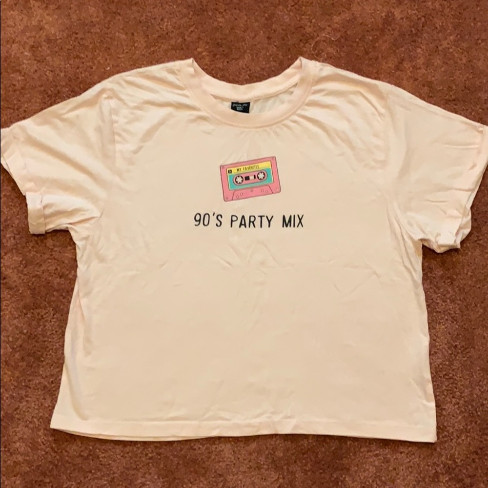Vibe N crop tee